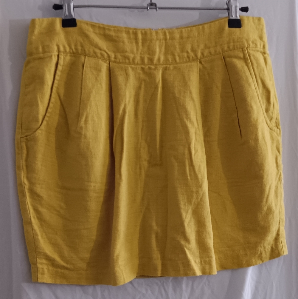 Forever 21 Mustard Mini Skirt